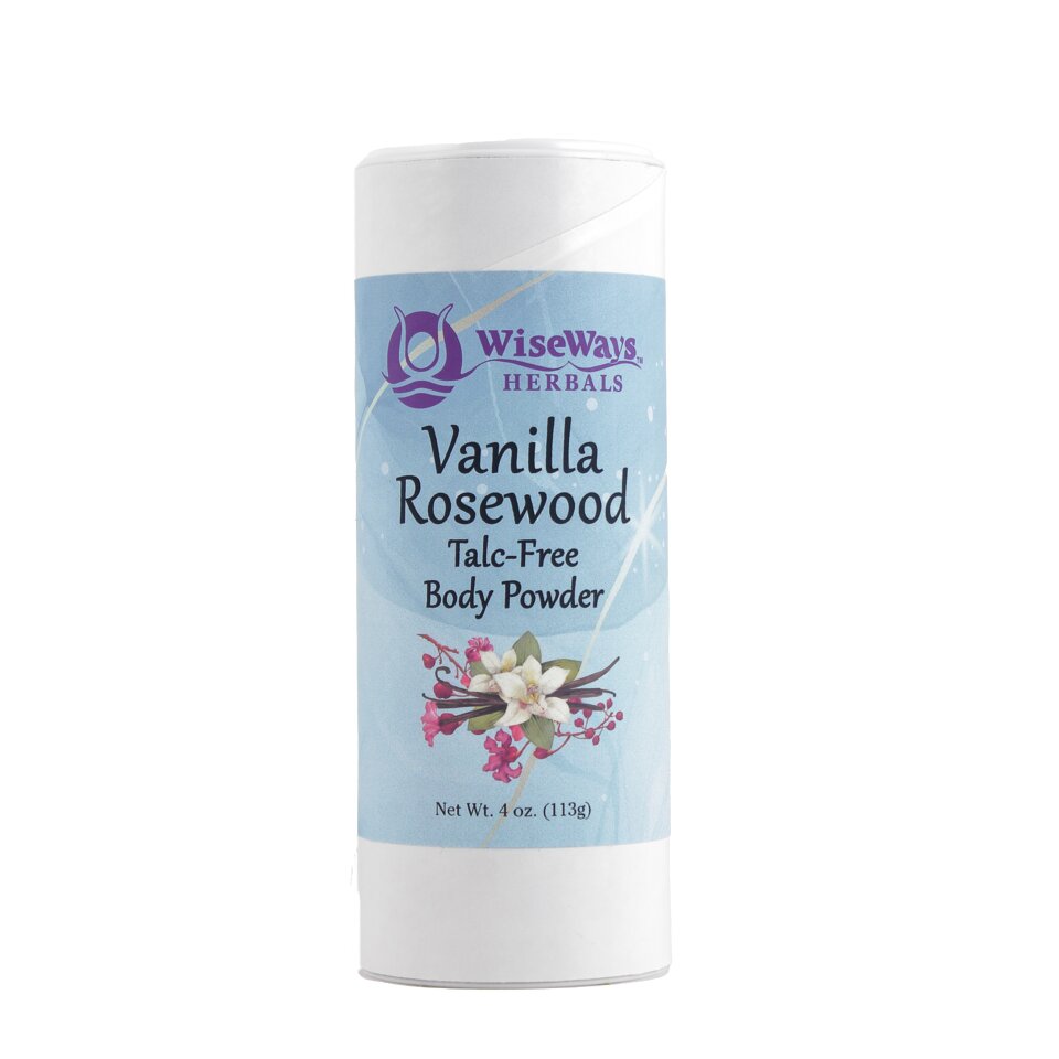 Vanilla Rosewood Body Powder 4 oz